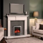 FireFX Amara Electric Fire in Black and Chrome