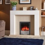 FireFX Amara Electric Fire in Chrome and Black