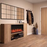 FireFX Atmos 105R electric fire. Shown with Venezia Suite