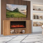 FireFX Atmos 105R electric fire. Shown with Venezia Suite